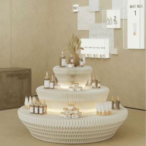 Three Layer Round Display Stand