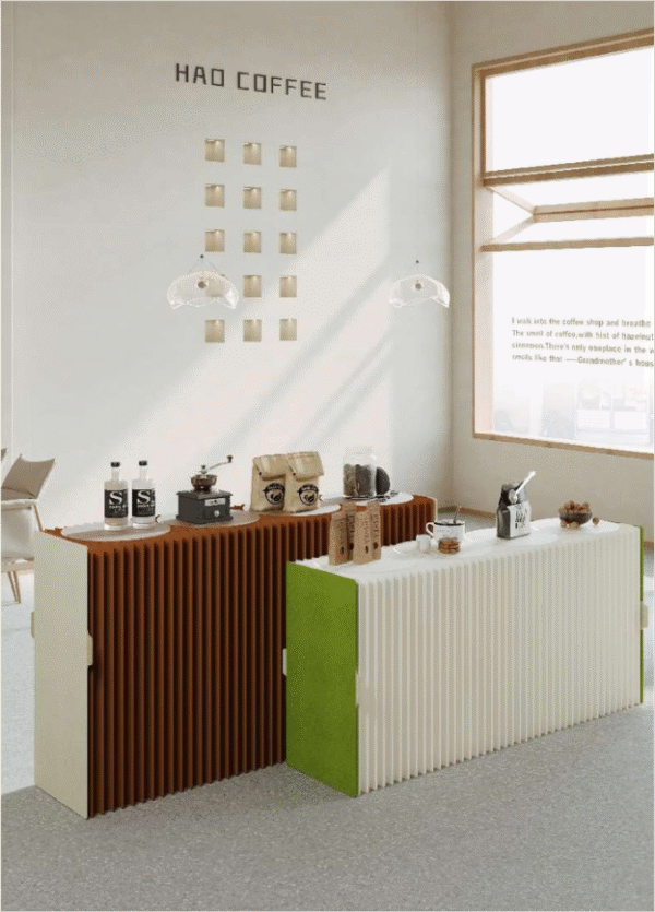 Rectangle Display Long Shelf (With Light or Without Light) - 画像 (2)