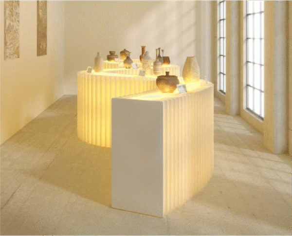 Rectangle Display Long Shelf (With Light or Without Light) - 画像 (5)